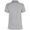0523 Contrast polo shirt | stretch | Women