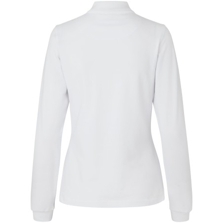 0545 Long-sleeved polo shirt | stretch | Women