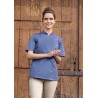 JF 21 Short-Sleeve Ladies' Chef Jacket Jeans-Style