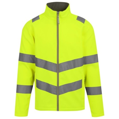 TRA712 HI-VIS PRO Contract Ablaze 2 Layer Softshell
