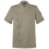 RCJM 19 SHORT-SLEEVED MEN CHEF JACKET DENIM-STYLE