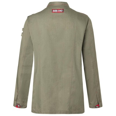 RCJM 21 LONG-SLEEVED MEN CHEF JACKET DENIM-STYLE