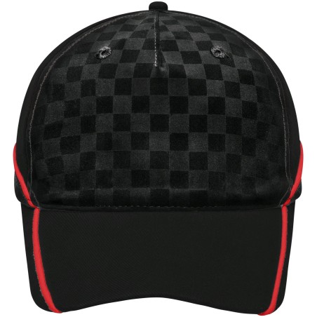 MB6560 5 Panel Racing Cap Embossed
