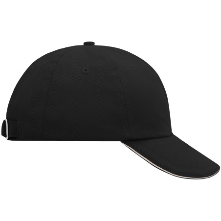MB6112 6 Panel Raver Sandwich Cap