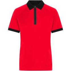 JN1307 Ladies' Zip-Polo