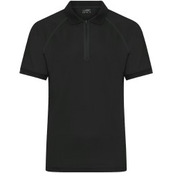 JN1308 Men's Zip-Polo