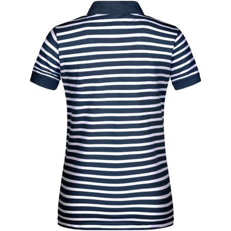 8029 Ladies' Polo Striped
