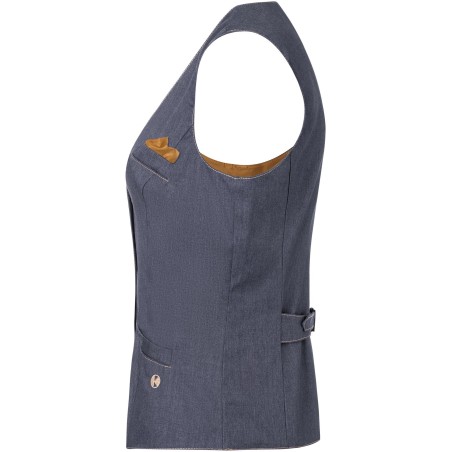 WF 3 Ladies' Waistcoat Jeans-Style